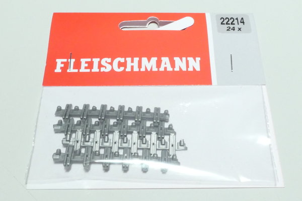 Fleischmann 22214 24x Isolier-Schienenverb.