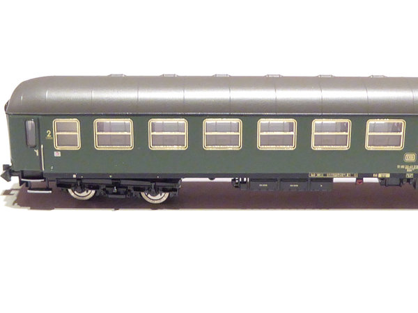 Fleischmann 863922 DB 2 Klasse Personenwagen grün