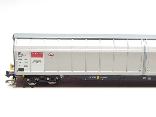 Fleischmann 838323 NS 4achsiger Schiebewandwagen silber