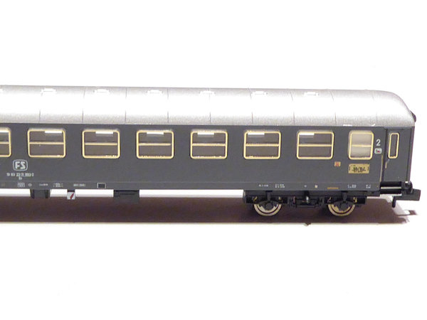 Fleischmann 811111 FS 4achsiger 2 Klasse Personenwagen grau