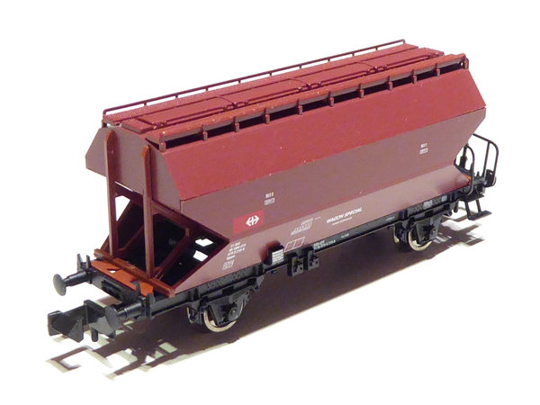 Fleischmann 830312 SBB 2x 2achsiger Getreidewagen braun