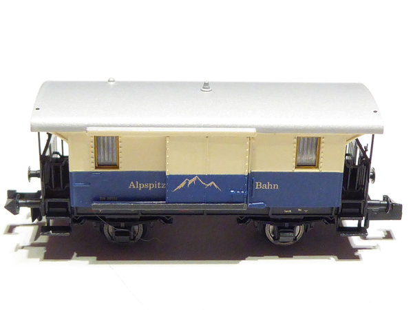 Fleischmann 805402 DB 2achsiger Gepäckwagen beige blau